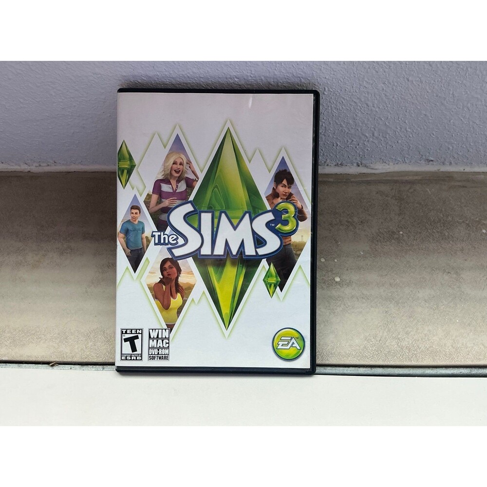 The Sims 3 (PC/Mac, 2009) Base Game DVD-ROM - COMPLETE W/ MANUAL